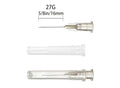 27G Hypodermic Needle (5/8”)