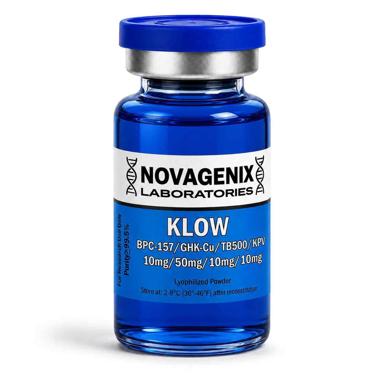 KLOW (BPC-157/GHK-Cu/TB500/KPV) (80mg)